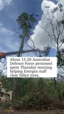 Soldiers arrive to help Gold Coast clean-up