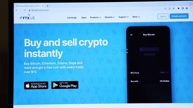 Binance, the world’s largest cryptocurrency firm, pulled out of a deal to save FTX. Picture: Michael M. Santiago/Getty Images