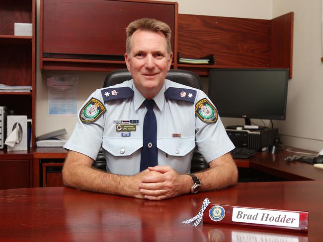 Superintendent Brad Hodder Commander at Rose Bay Police.
