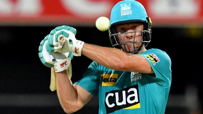 AB de Villiers of the Heat in action during the Big Bash League (BBL) cricket match between the Brisbane Heat and the Sydney Sixers at The Gabba in Brisbane, Thursday, January 23, 2020. (AAP Image/Darren England) NO ARCHIVING, EDITORIAL USE ONLY, IMAGES TO BE USED FOR NEWS REPORTING PURPOSES ONLY, NO COMMERCIAL USE WHATSOEVER, NO USE IN BOOKS WITHOUT PRIOR WRITTEN CONSENT FROM AAP