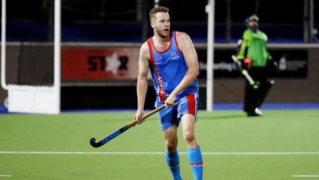 Cairns Hockey Association - Round 3. Souths v Saints (A-grade men’s). Saints' Cameron Anderson. PICTURE: STEWART McLEAN