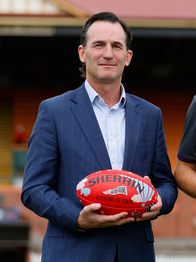 Andrew Dillon, Executive General Manager Football Operations/General Counsel of the AFL. (Photo by Dylan Burns/AFL Photos via Getty Images)