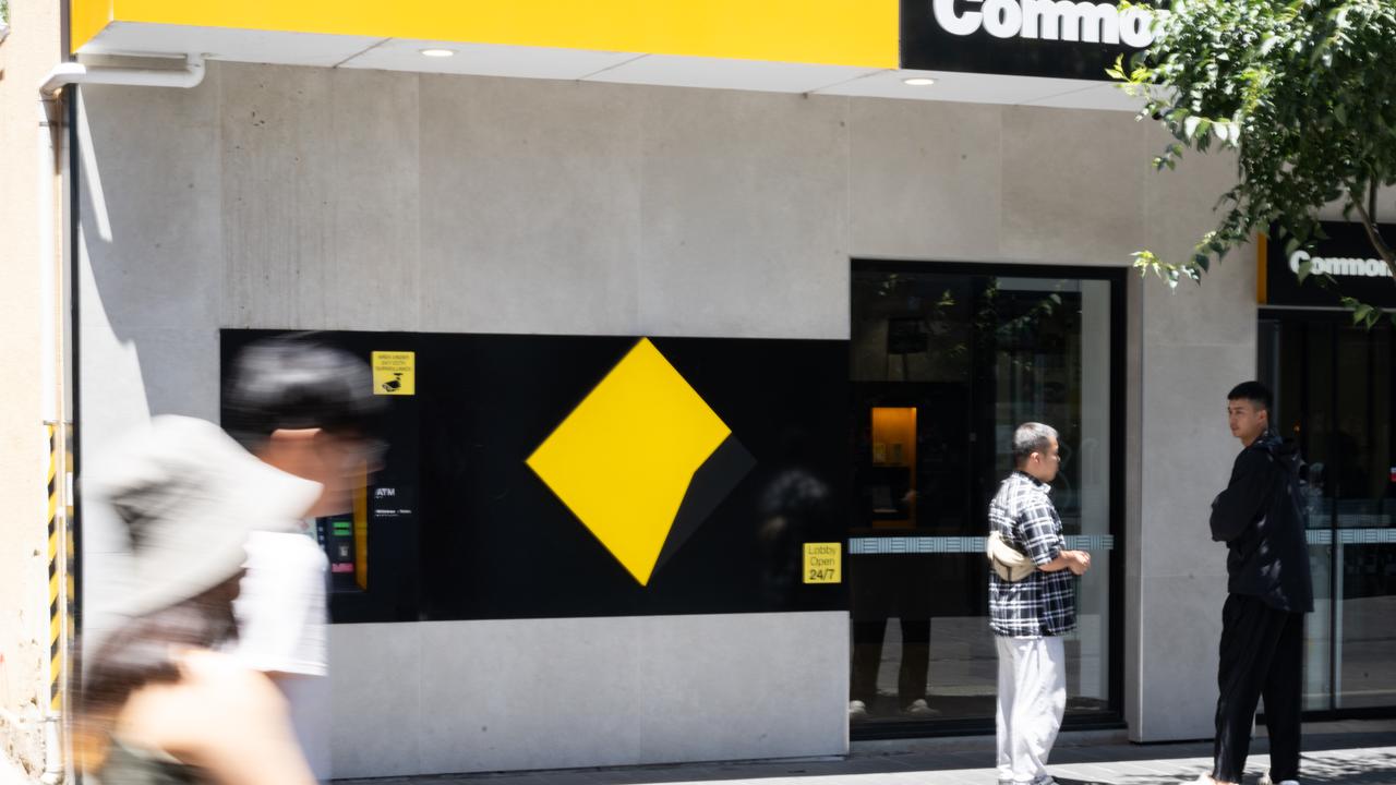 Commonwealth Bank’s posted a 2.3 per cent drop in full year profit to $9.83bn. Picture: NCA NewsWire / Morgan Sette