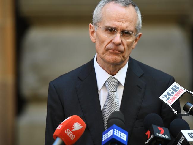 Australian Competition and Consumer Commission chairman Rod Sims has sent a warning to the telcos in regard to their advertised NBN speeds. Picture: AAP