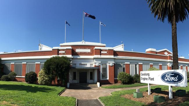 The former Ford Factory in North Geelong. Picture: Joshua Dowling.