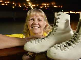 ROLLING ON: Carol Nutley has been teaching beginners at Bundamba Skateaway for 24 years. Picture: Inga Williams