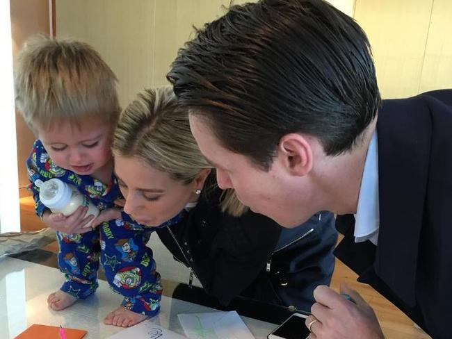 Roxy Jacenko pleaded in a sentencing submission that husband Oliver Curtis was their children’s main carer, but the judge was unmoved. Picture: Instagram