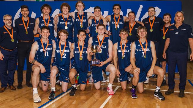 Under-20 boys champions Victoria.