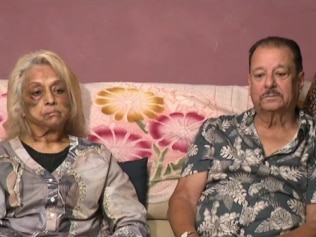 Ninette and Phillip Simons were the victims of a brutal home invasion that saw Ninette, 73, with severe bruising on her face.