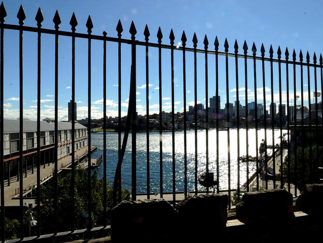 11 Lower Fort St, Dawes Point, photographed in July 2014, was among the first six public housing properties sold by the State at Millers Point. Picture: Annika Enderborg