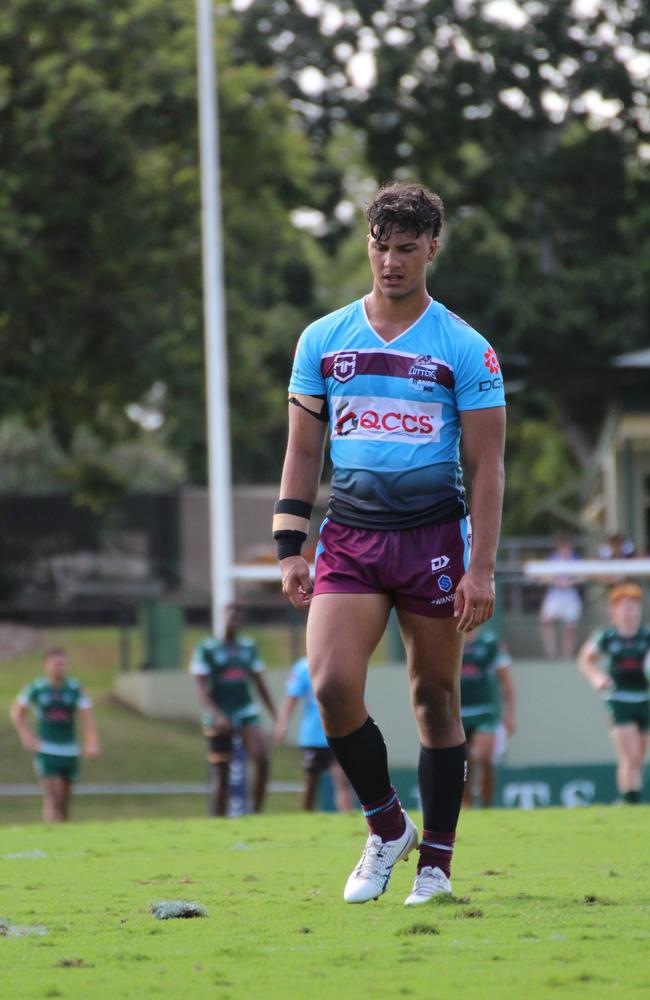 Meninga Cup action between Mackay and Ipswich.