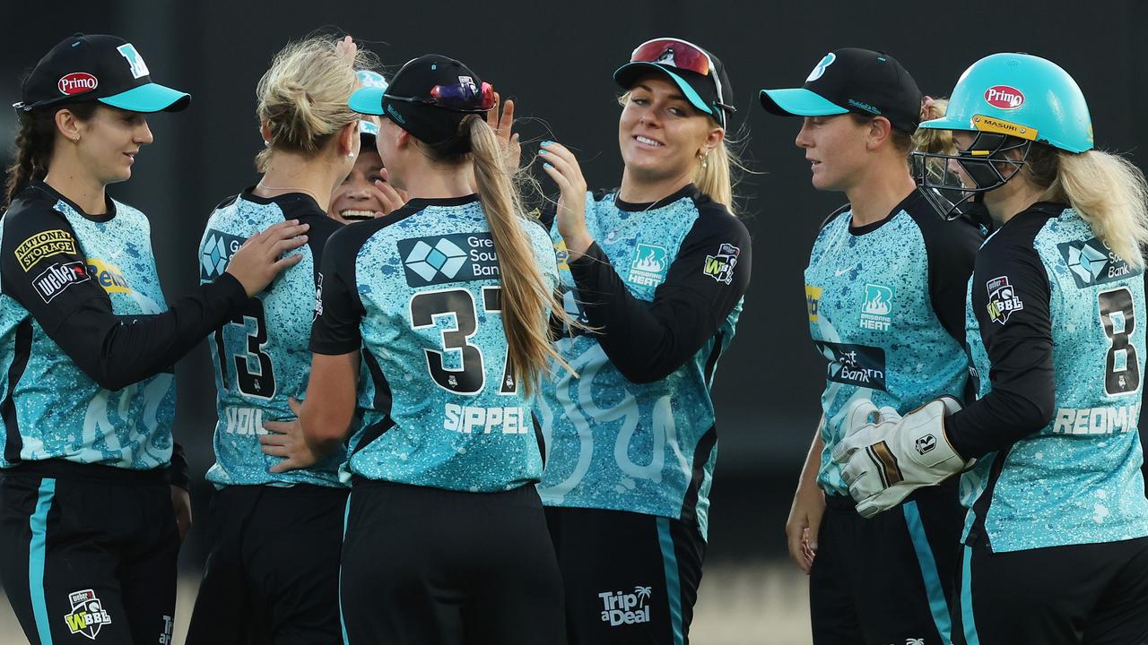 The Brisbane Heat continued their unbeaten start to the WBBL season. (Photo by Mark Metcalfe/Getty Images)