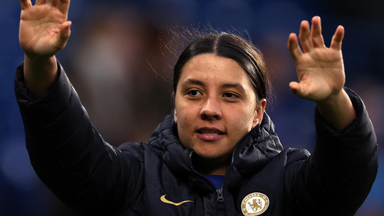 The Sam Kerr case will go to trial in April. (Photo by Richard Heathcote/Getty Images)