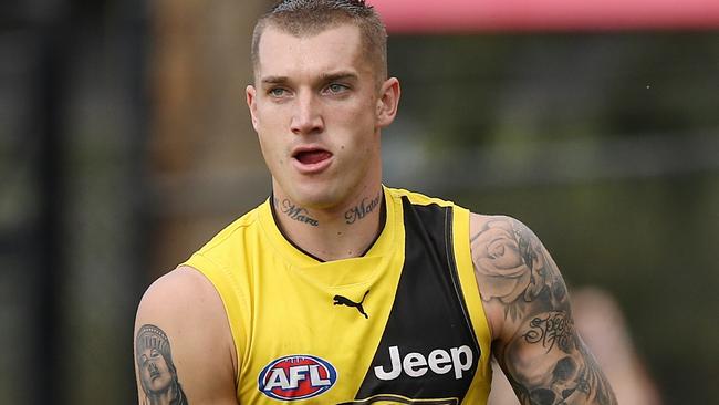 Dustin Martin scored a huge 159 SuperCoach points in Round 1. Picture: Wayne Ludbey