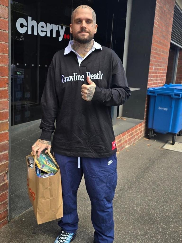 Ryan Dingle, also known as Twitch streamer PandaTV, has launched Project Panda to support Melbourne’s homeless population. Picture: Instagram