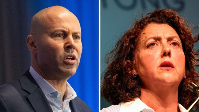 Josh Frydenberg and Dr Monique Ryan