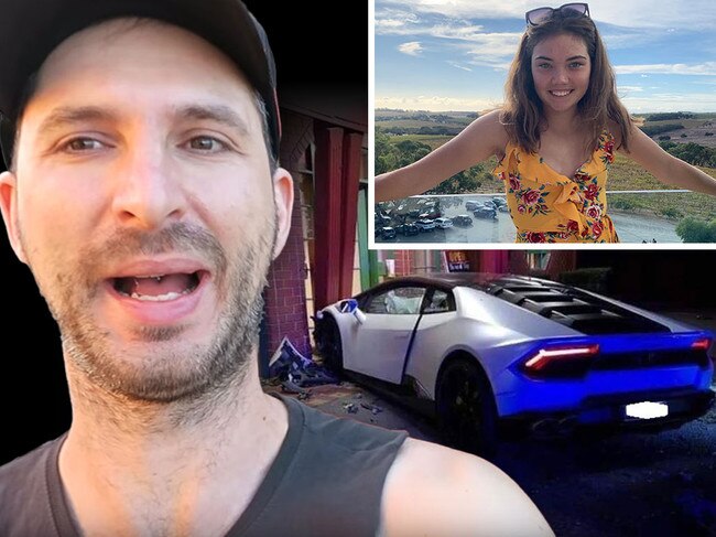 The moment Lambo driver found out teen died in crash