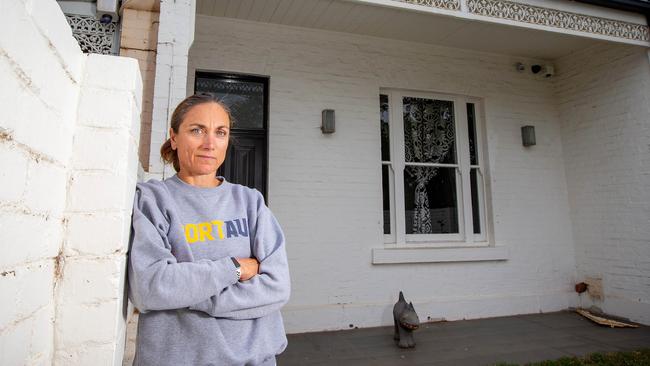 Former champion triathlete Emma Carney could be forced to sell her home over a dispute she’s having with a law firm. Picture: Mark Stewart