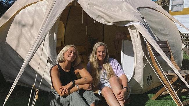 India Payne and Melodie Shakespear launched IM Glamping in 2019.