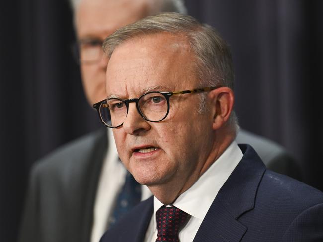 Prime Minister Anthony Albanese has condemned the attack. Picture: NewsWire / Martin Ollman