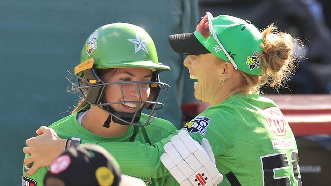 Tess Flintoff of the Stars. Photo by Mark Evans/Getty Images