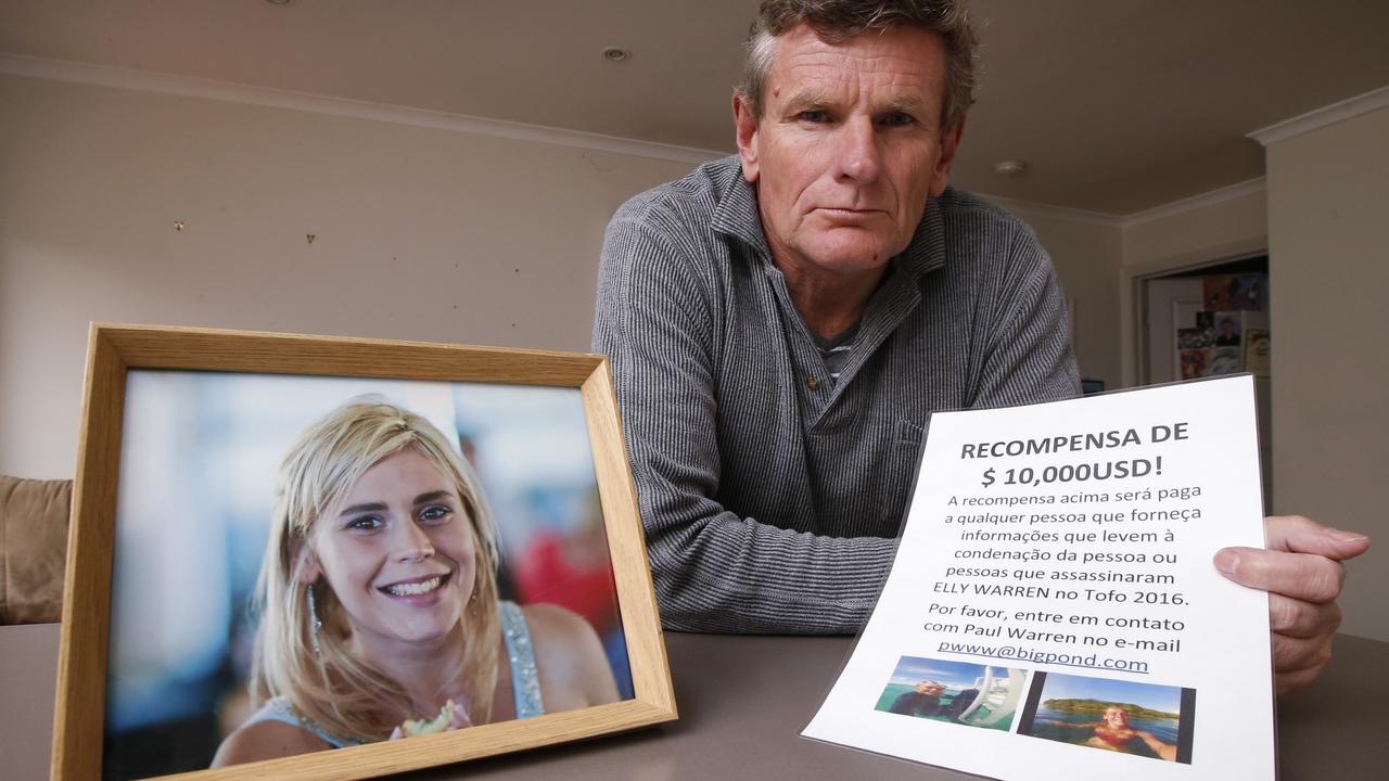 Paul Warren, father of Elly Warren who was murdered in Africa has new clues into her death and is hoping for answers. Picture: David Caird.