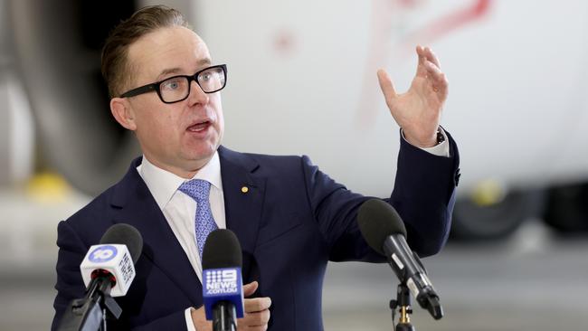 Qantas Group chief executive Alan Joyce. Picture: Damian Shaw