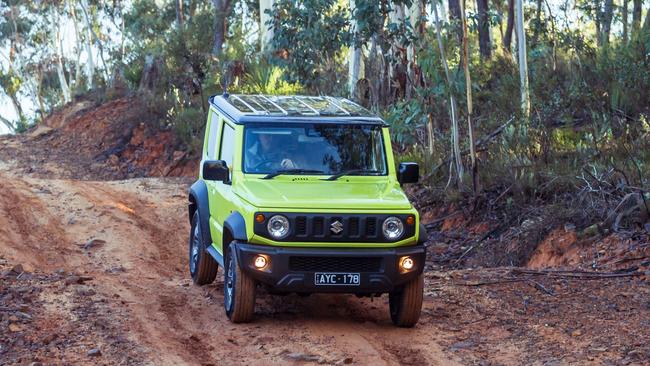 There is a long wait list for the Suzuki Jimny. Pic by Thomas Wielecki