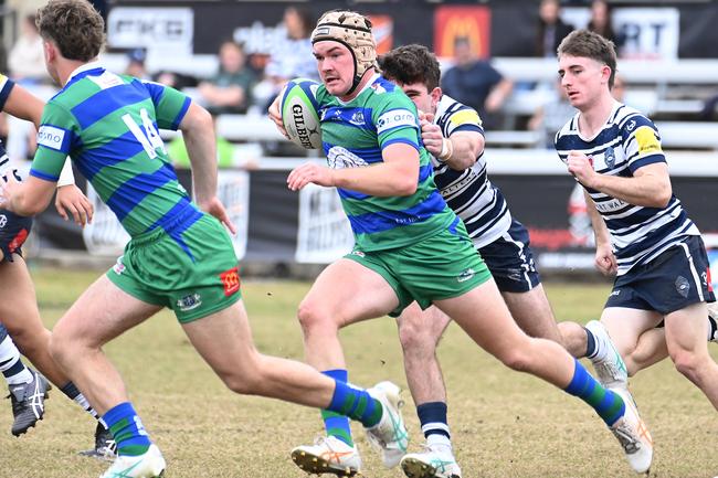 Jack Leo. GPS v Brothers Colts club rugby 1. Saturday June 1, 2024. Picture, John Gass