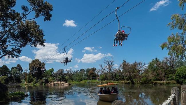 The Caribbean Gardens chairlift. Picture: Caribbean Gardens and Market