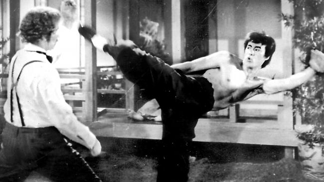 Bruce Lee in 1969 film Fists of Fury.