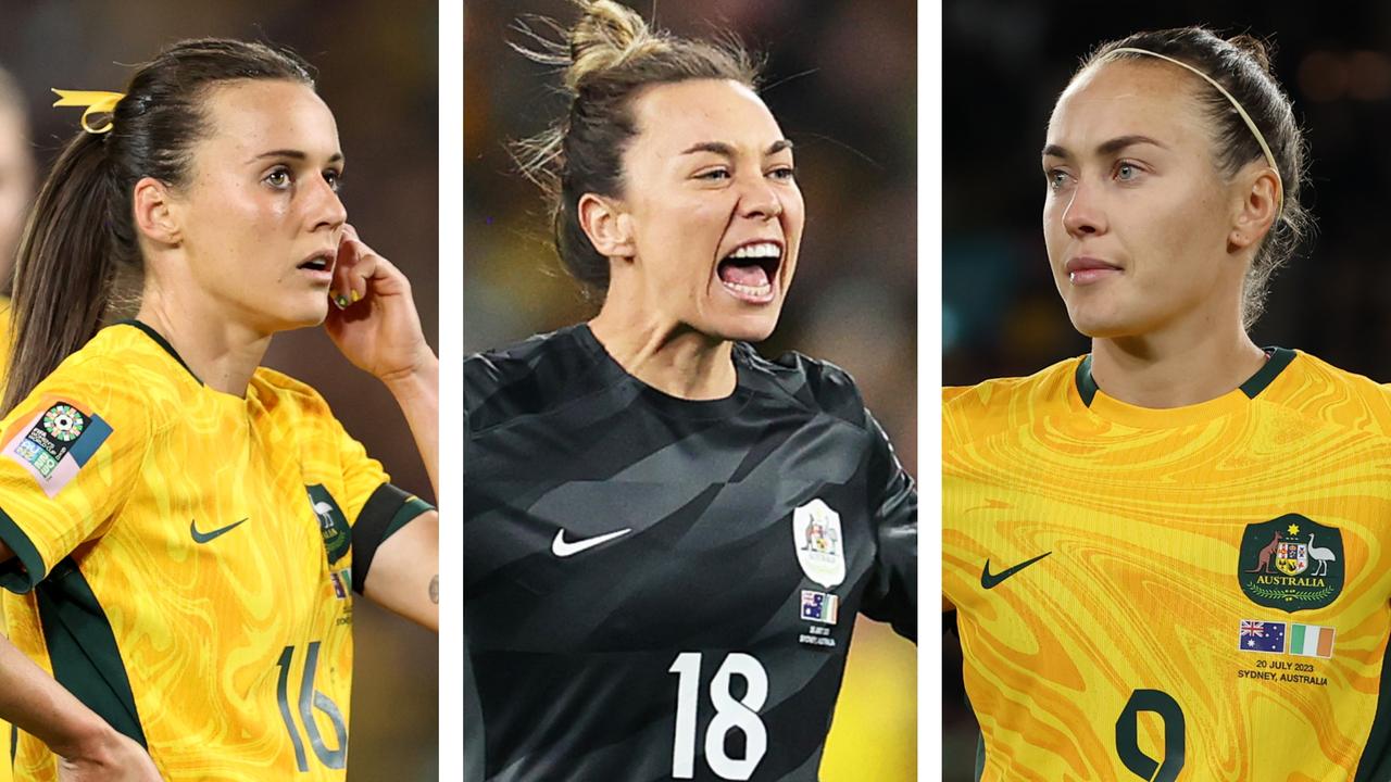 It was a big performance from the Matildas' backline. Picture: Getty