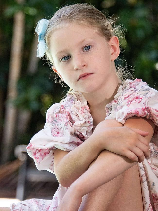 Five-year-old Matilda Pearce has been nominated for a Royal Life Saving Bravery Award. Picture: Brian Cassey