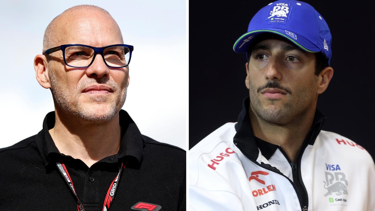 Jacques Villeneuve and Daniel Ricciardo