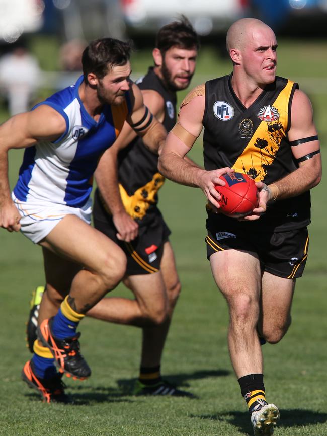 Matt Pianto kicked three for Heidelberg this week  Picture: David Crosling