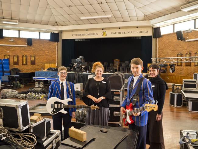 School hosts ‘telethon-style’ music production for charity