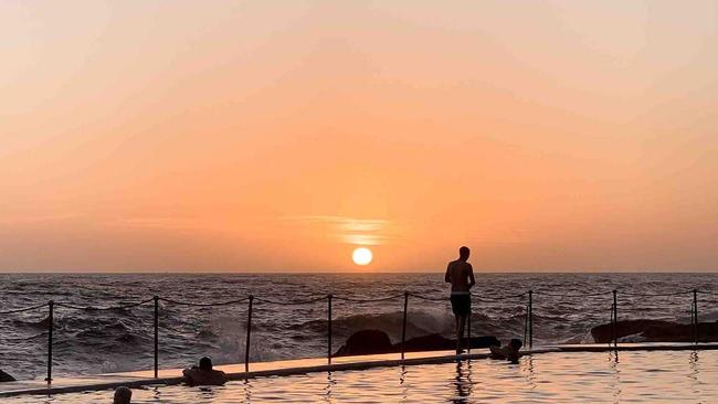 Bronte Rock Pool, 5:42am, iPhone XS Max, native camera. Picture: Samah El Ali