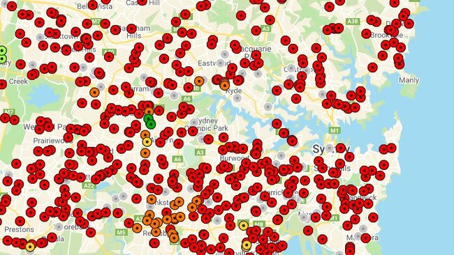 Sydney has broken an unwanted milestone overnight with its average price for regular unleaded breaching 170 cents per litre – the highest on record.