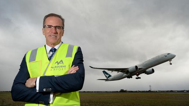 Former Melbourne Airport chief executive Lyell Strambi. Picture: Andrew Henshaw