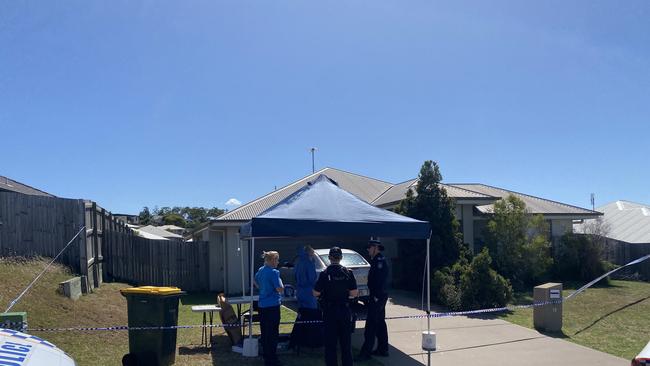 A crime scene has been declared at a Gladstone home after the body of a 24 year old man was found during a welfare check at Glen Eden.