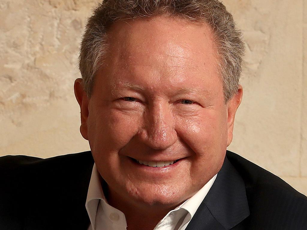3/4/2020
Andrew Forrest talks about Cove project by Minderoo.
Pic Colin Murty The Australian