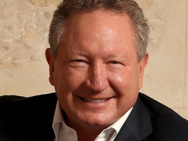 3/4/2020Andrew Forrest talks about Cove project by Minderoo.Pic Colin Murty The Australian