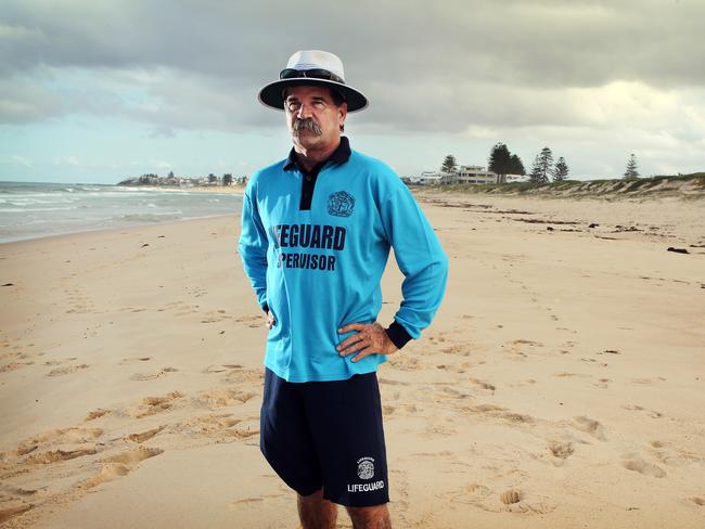 Allan Cook was a professional lifeguard for 34 years and a volunteer life saver for longer. Picture: Kelly Rohan