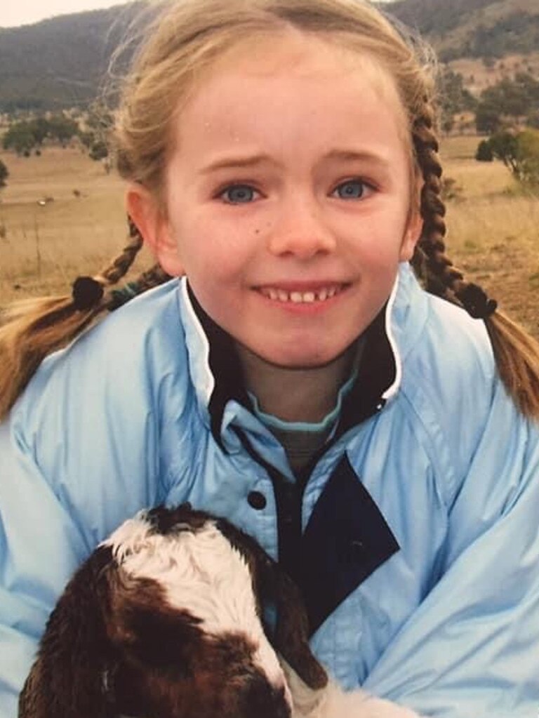 Josephine Gazard grew up in rural NSW. Picture: Supplied