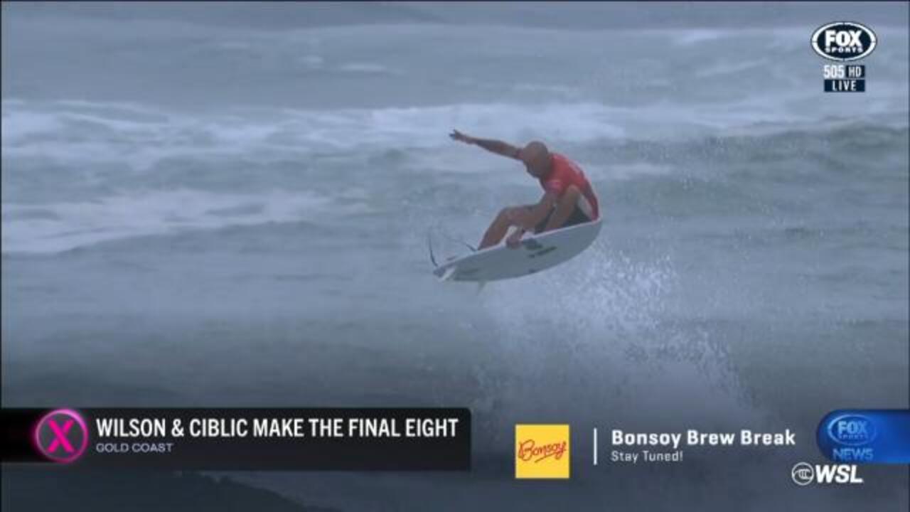 2 Aussies through to Gold Coast Pro QFs
