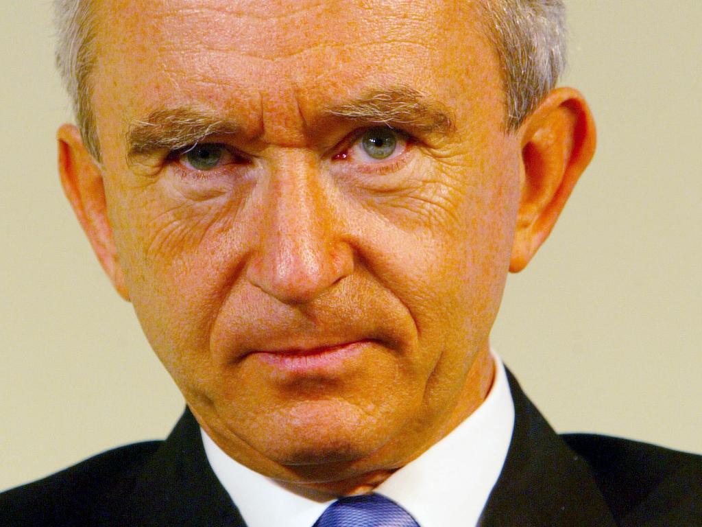 Chairman and CEO of LVMH Moet Hennessy Louis Vuitton, Bernard Arnault. Picture: Pascal Le Segretain/Getty Images