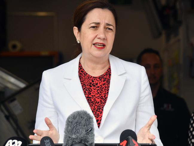 Premier Annastacia Palaszczuk. Picture: Tony Martin