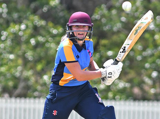 Gold Coast Dolphins all-rounder Amy Riddell. Picture: John Gass