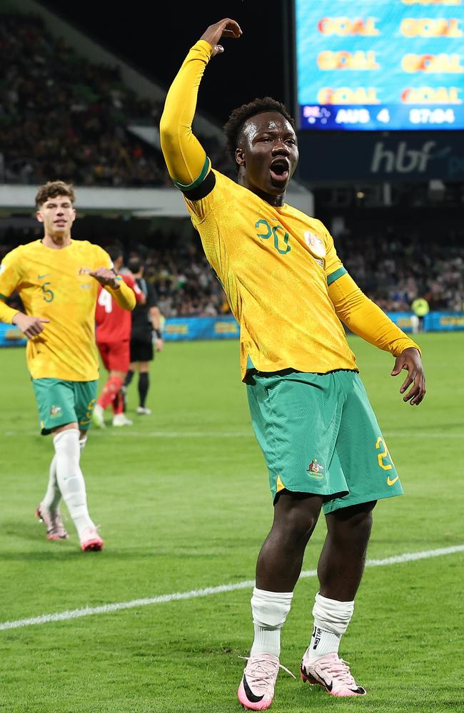Nestory Irankunda’s role is yet to be determined. Picture: Paul Kane/Getty Images