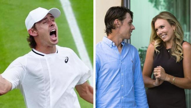 Alex de Minaur is an "honorary Brit". Photo: Getty Images